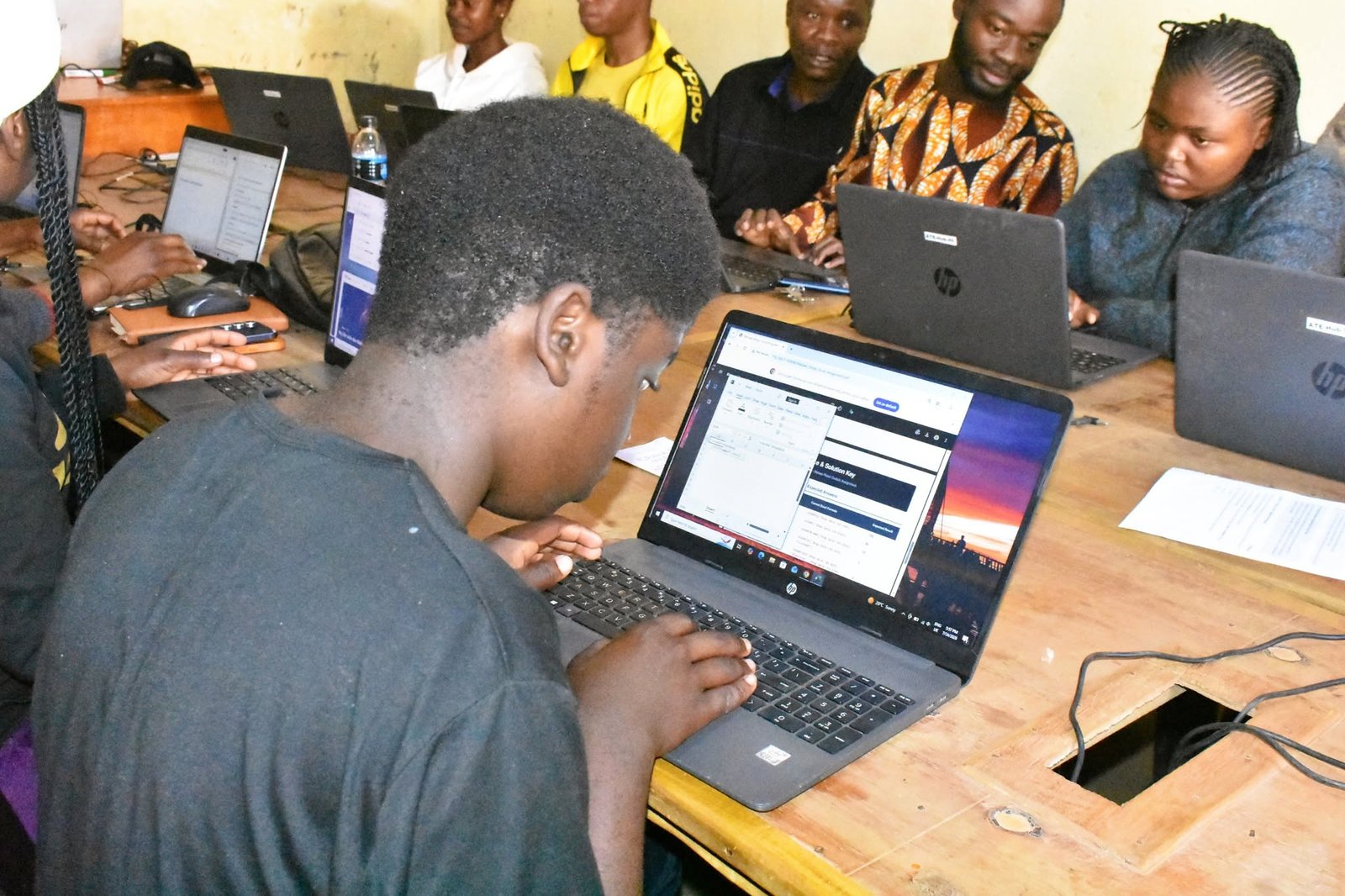 Digital skills training